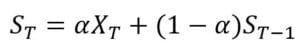 lissage-exponentiel-simple-formule