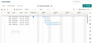 Smartsheet-gantt